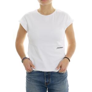 T-SHIRT LOGO BIANCO
